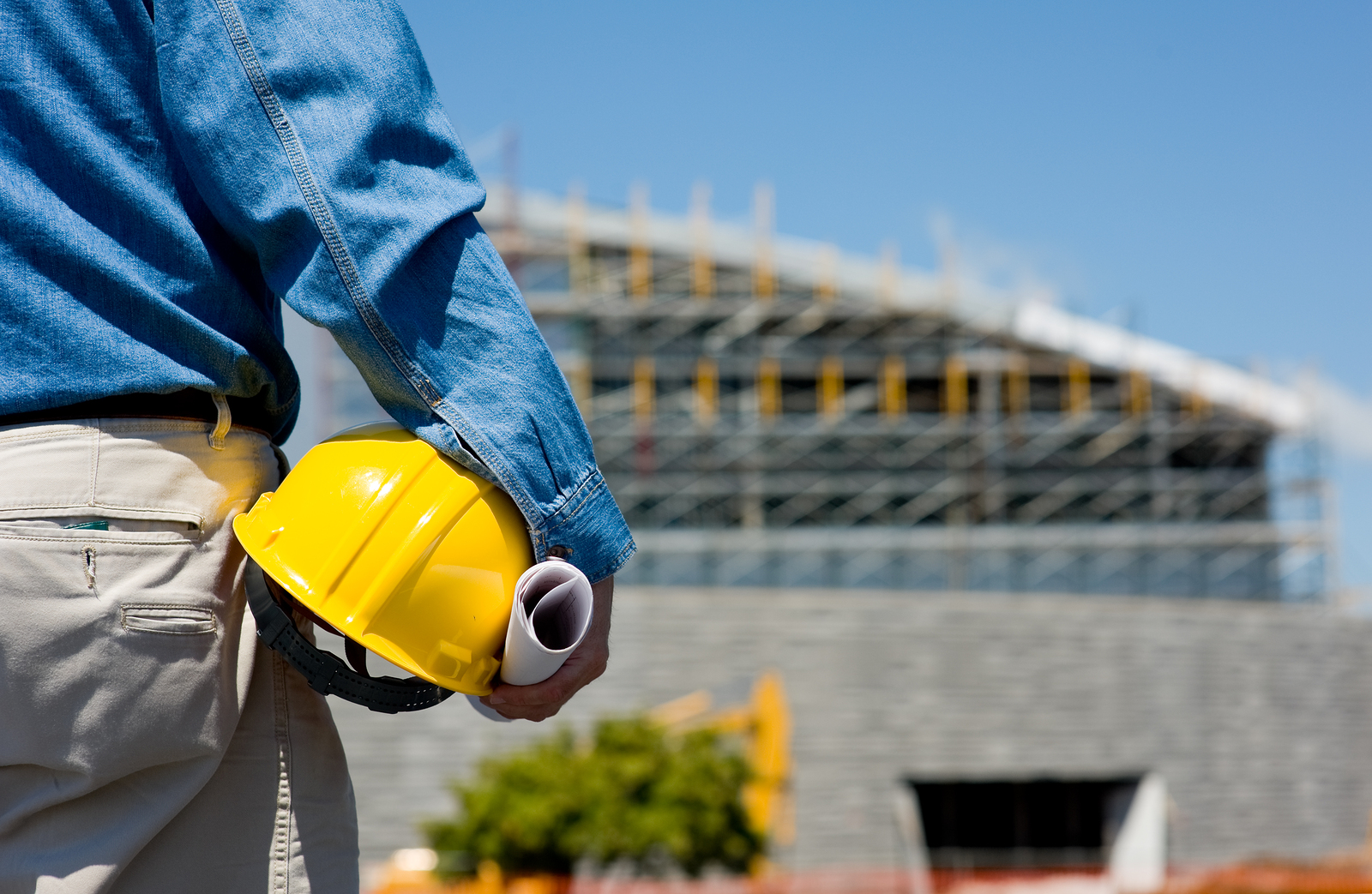 construction worker at work